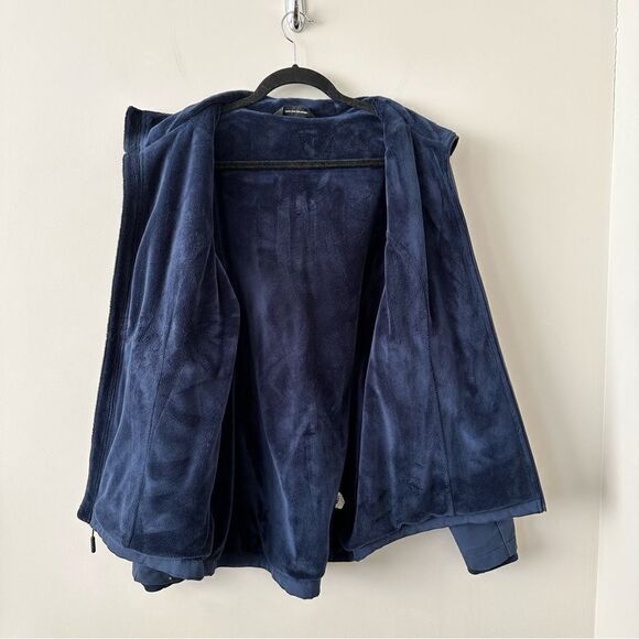 The North Face - Navy Fleece Lined Soft Shell Jacket - Picture 4 of 16